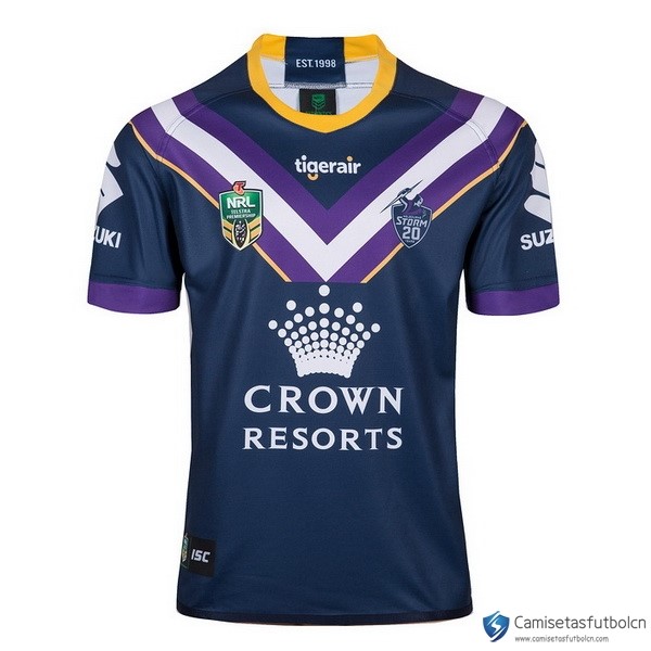 Camiseta Melbourne Storm Primera equipo 2018 Azul